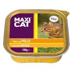 Корм для кошек MaxiCat (0.1 кг) 1 шт. Паштет с курицей - изображение