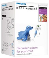 Компрессорный ингалятор (небулайзер) Philips Respironics Sami the Seal HH1335/00 синий