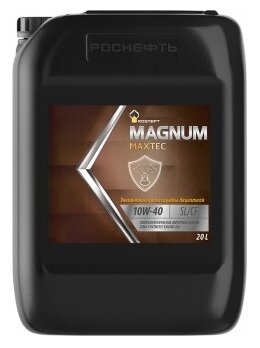 Полусинтетическое моторное масло Роснефть Magnum Maxtec 10W-40, 20 л