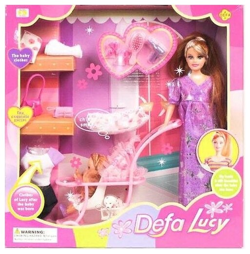 Набор кукол Defa Lucy Модная семья - фото №17