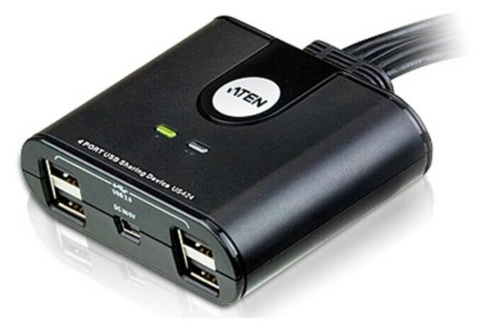 Aten US424-AT Переключатель электронный 4 PORT USB Sharing Device.
