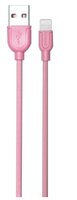 Кабель Remax Souffle USB - Apple Lightning (RC-031i) 1 м розовый