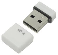 Флешка Qumo nanoDrive 16Gb белый