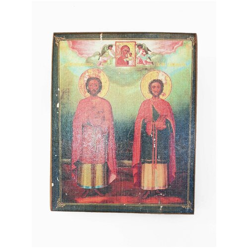 Икона Косма и Дамиан, размер - 10х13