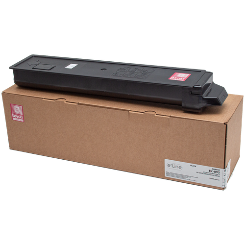 тонер картридж kyocera fs 1040 tk 1110 2 5k чип e line Тонер-картридж e-Line TK-895K для Kyocera FS-C8020 (Чёрный, 12000 стр.)