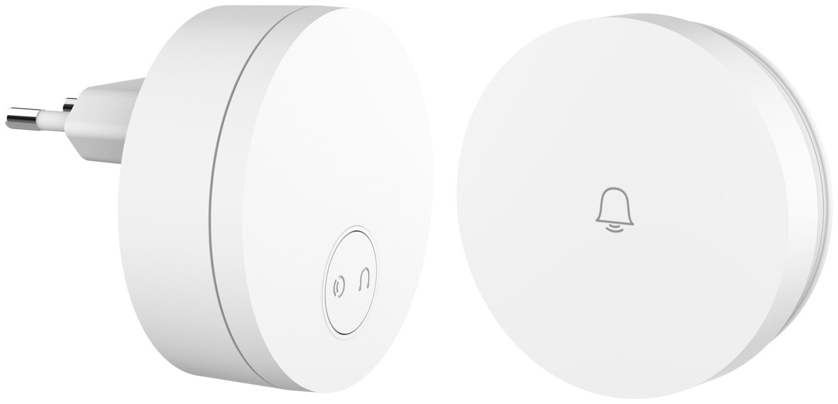 Беспроводной дверной звонок Tuya Linptech Self-powered Wireless Doorbell WiFi (Tuya Smart) белый