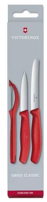 Набор VICTORINOX Swiss classic 2 ножа и овощечистка
