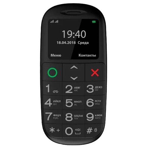 VERTEX C312, 2 SIM, черно-белый