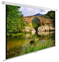 Рулонный матовый белый экран cactus WallExpert CS-PSWE-220x165-WT