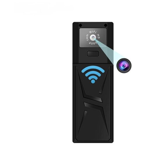 Нагрудная Wi Fi камера в корпусе с записью на карту памяти камера на шлейфе c креплением на одежду 439000₽