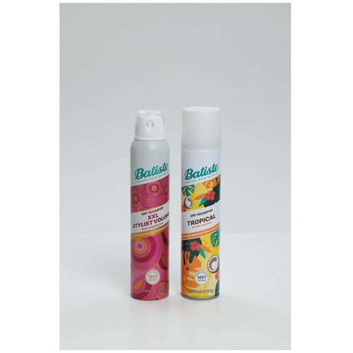 Набор сухих шампуней Batiste XXL Volume и Tropical