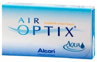 Контактные линзы Air Optix (Alcon) Aqua (6 линз) R 8,6 D -6