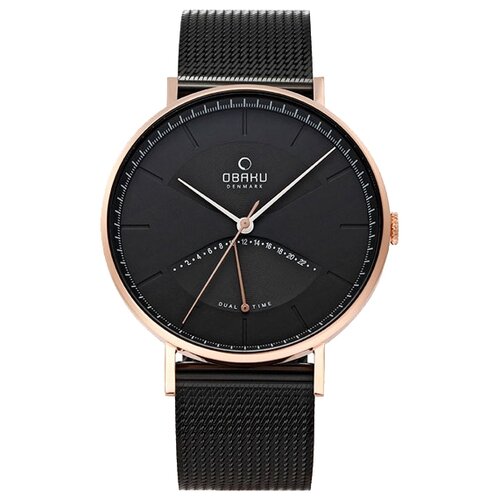 Наручные часы OBAKU V213GUVBMB, черный