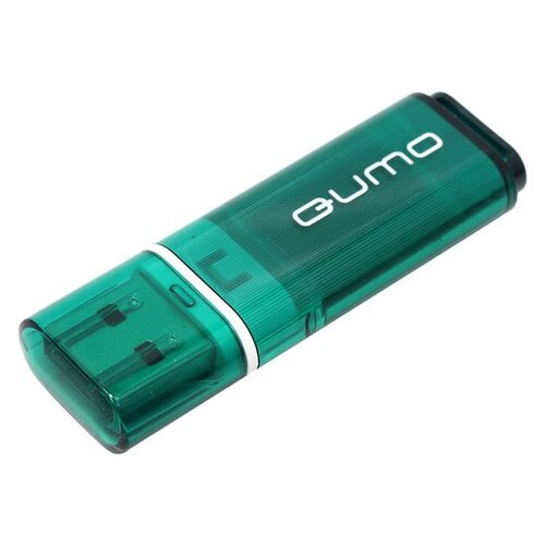 флешка usb 8gb qumo optiva 02 usb2 0 голубой qm8gud op2 blue Флешка Qumo Optiva OFD-01 16 ГБ, 1 шт., зеленый