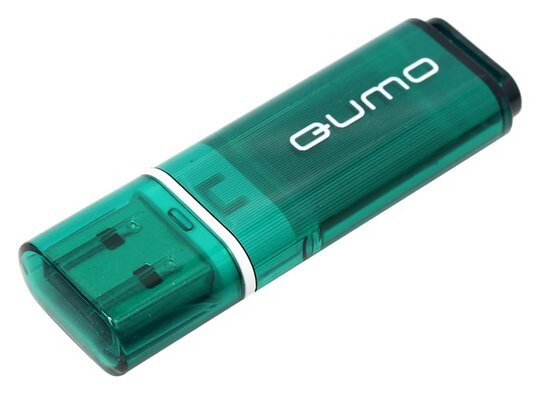 USB-накопитель Qumo 16GB, USB 2.0 (зеленый)