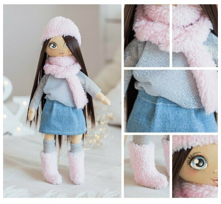 Интерьерная кукла Полли, набор для шитья, 18.9 x 22.5 x 2.5 см