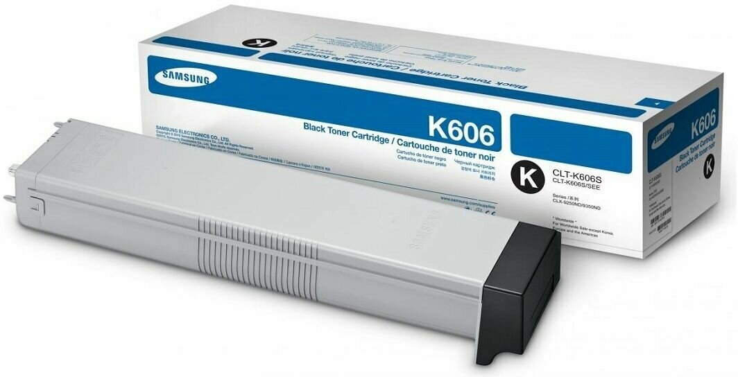 Картридж Samsung CLT-K606S - SS580A тонер картридж Samsung (SS580A) 25000 стр, черный