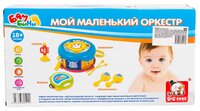 S+S Toys набор инструментов Бамбини Мой маленький оркестр ES-8704 желтый/голубой/розовый