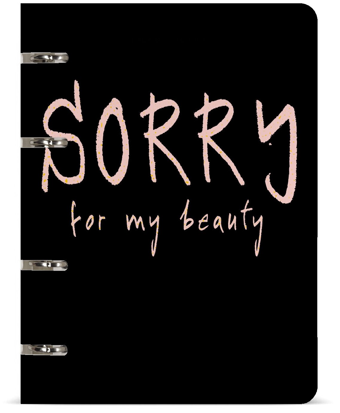Тетрадь со сменным блоком Sorry, 80 листов, в точку Bruno Visconti - фото №1