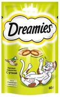 Лакомство для кошек Dreamies с уткой 60 г