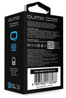 Сетевая зарядка Qumo 23714 белый