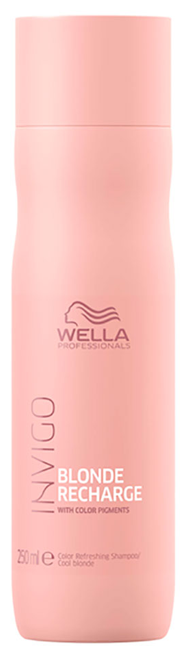 Шампунь-нейтрализатор желтизны Wella Professionals Invigo Blond Recharge Color Refreshing Shampoo 250 мл