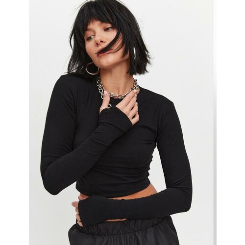 Лонгслив размер S, черный