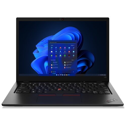 13.3 Ноутбук Lenovo ThinkPad L13 G3 1920x1200, AMD Ryzen 5 PRO 5675U 2.3 ГГц, RAM 8 ГБ, DDR4, SSD 256 ГБ, AMD Radeon Graphics, Windows 11 Pro, 21BAS16N00, черный, английская раскладка