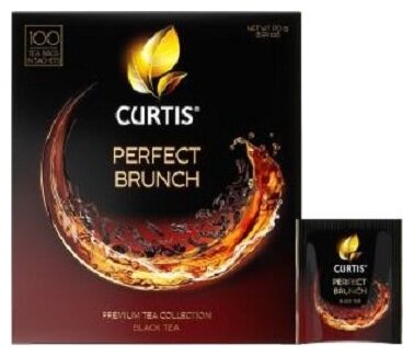 Чай черный в пакетиках CURTIS "Perfect Brunch" 100 пакетиков, мелколистовой