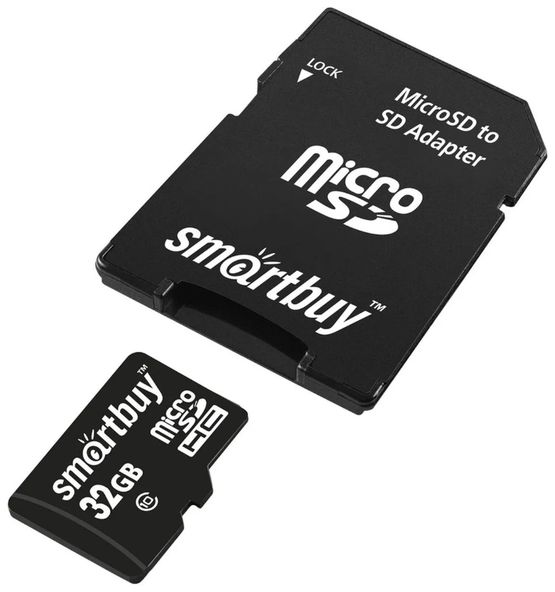 Карта памяти MicroSD 32 Гб + адаптер / SD карта SmartBuy High Speed 32GB Class 10 SB32GBSDCL10-01LE (Карта памяти микро СД для телефона, фотоаппарата) - фотография № 10