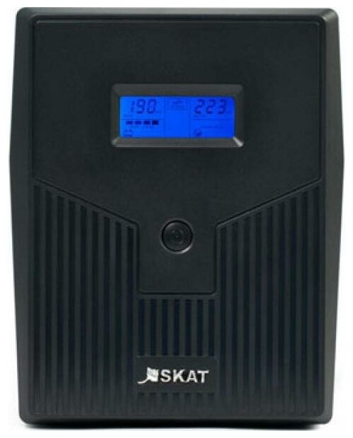 461 SKAT-UPS 2000/1200 ИБП 220В 1200Вт 2 АКБ 9Ач внутр. меандр. стабилизация напряжения
