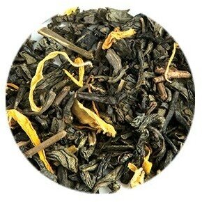 Чай Ahmad Tea Манговое суфле, зелёный, листовой, в пирамидках, 3 x 20 - фотография № 2