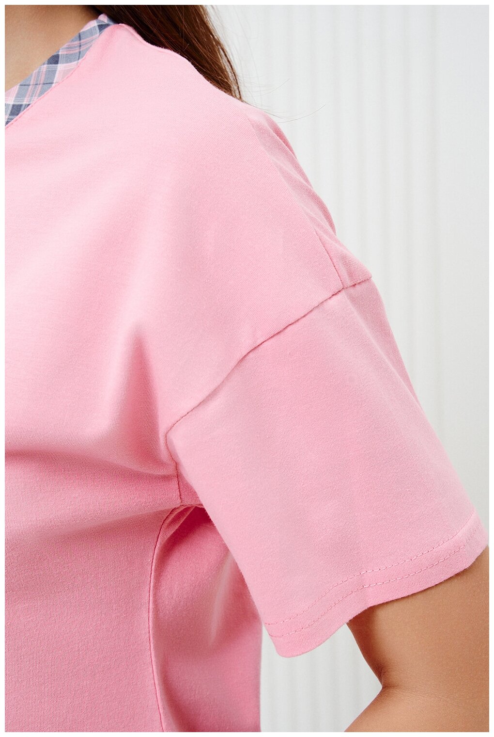 Женская пижама/ костюм (брюки+ футболка), размер 52 - фотография № 8