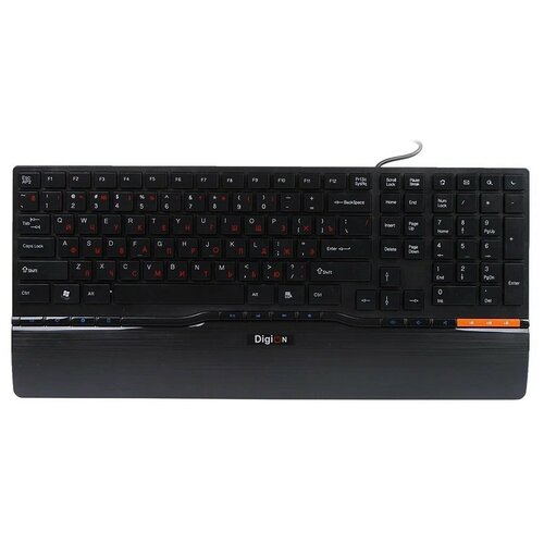 Клавиатура Delux Digion BlackOrange PTDLK1882U 104000₽