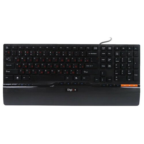 Клавиатура Delux Digion Black/Orange (PTDLK1882U)