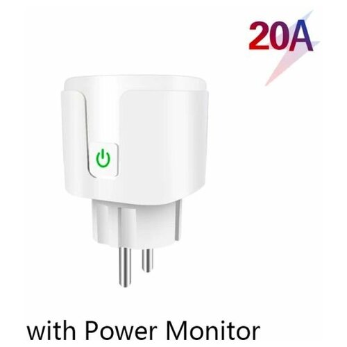 Умная розетка Aubess счётчик электроэнергии 20 А с Wi-Fi управление Алисой 94900₽