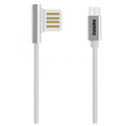 Кабель Remax Emperor USB - microUSB (RC-054m), серебристый дата кабель micro usb usb remax colorful rc 152m 1м черный