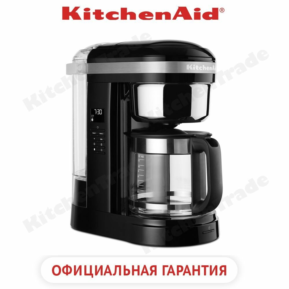 Капельная кофеварка KitchenAid, черный, 5KCM1209EOB