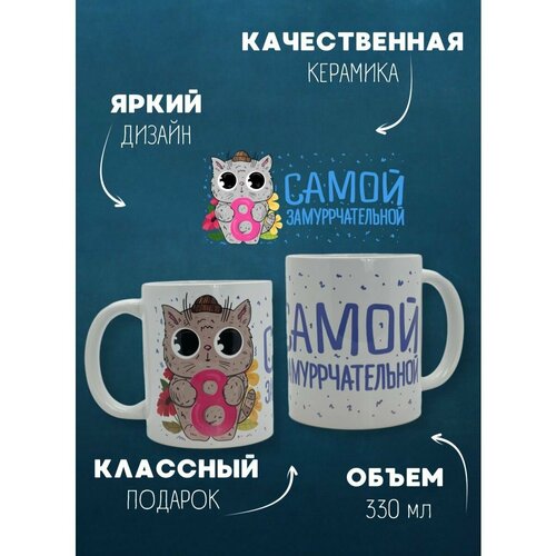 Кружка на 8 марта ребенку