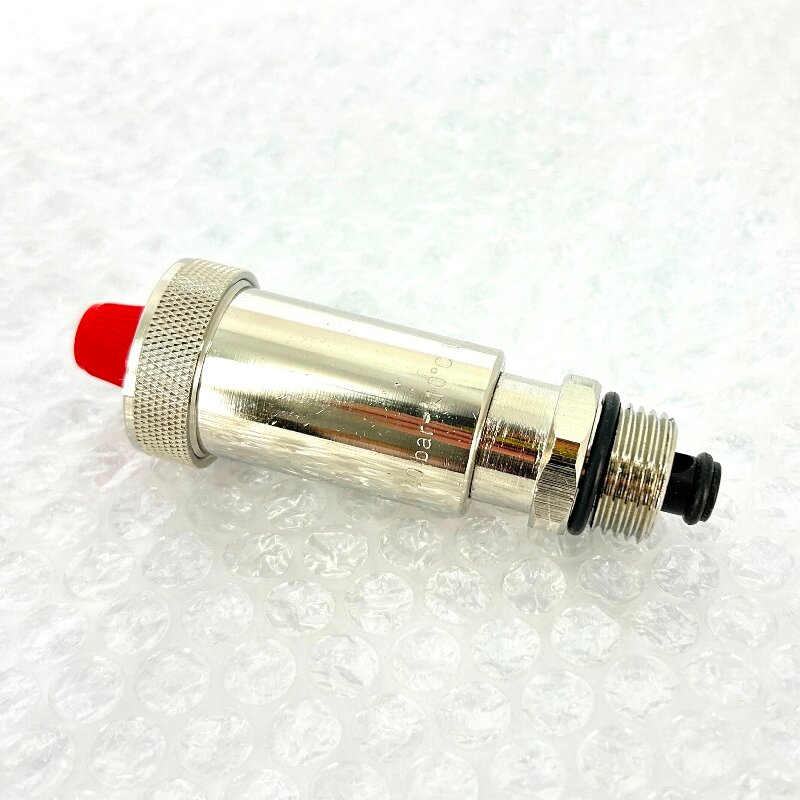 Воздухоотводчик автоматический Slim 1/2" UNI-FITT с отсечным клапаном, никелированный