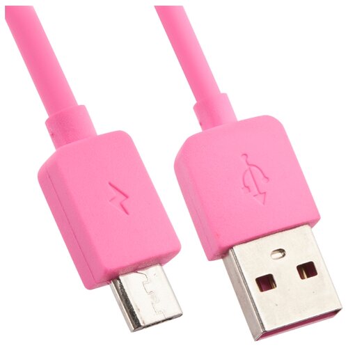 фото Кабель remax light usb - microusb (rc-006m) 1 м розовый