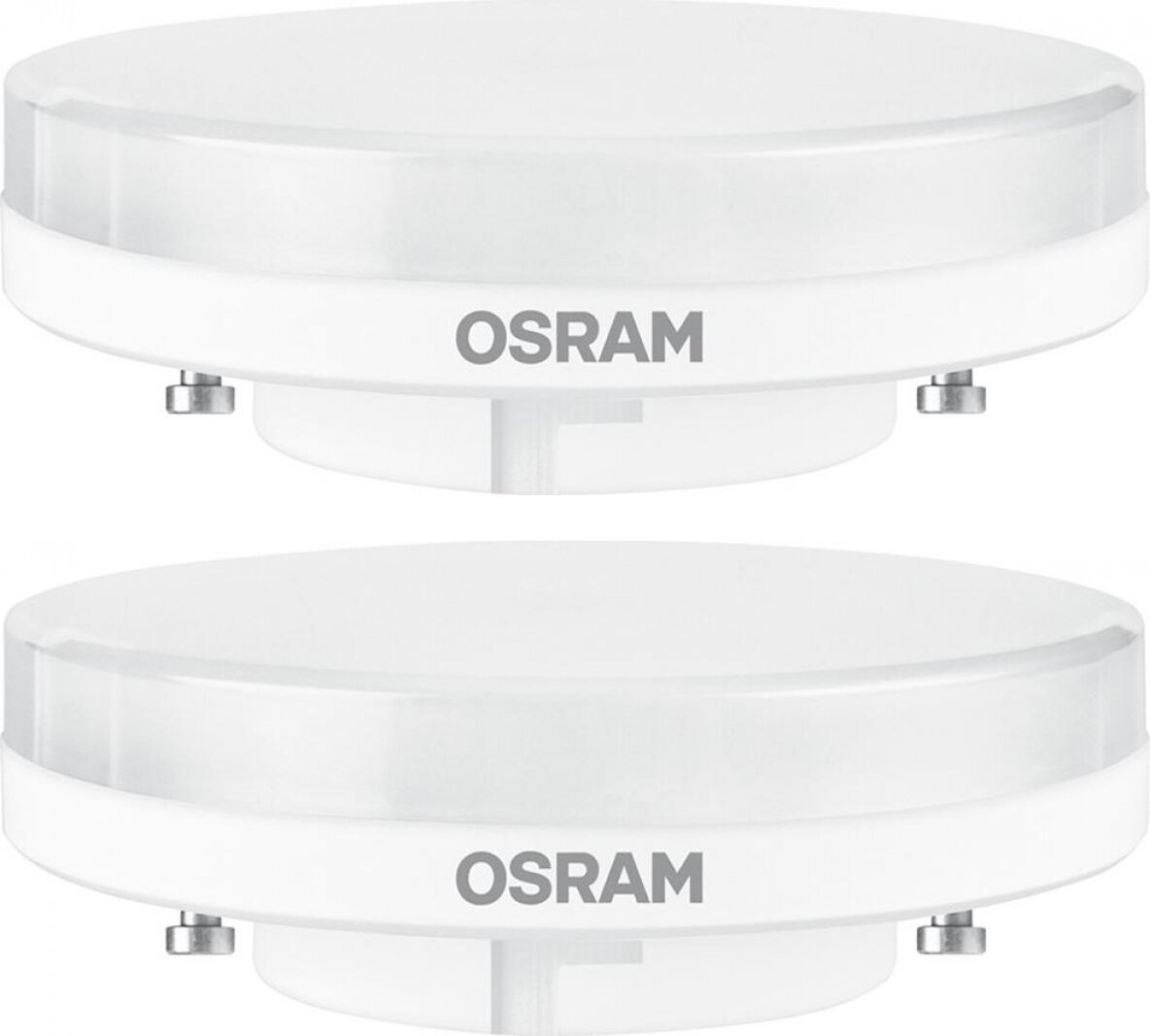 Светодиодная лампа Osram LED Star Classic 7W эквивалент 60W 4000K 550Лм GX53 таблетка (комплект из 2 шт.)