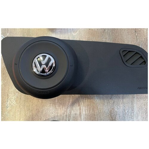 Подушка безопасности Поло в панель и в руль(накладка Муляж)Volkswagen Polo,комплект.