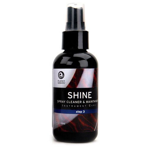 Planet Waves PW-PL-03 Shine Guitar Spray Спрей для ежедневного ухода за гитарой planet waves pw pl 03 средство для чистки гитары