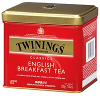 Чай черный Twinings English breakfast, 100 г