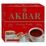 Чай черный Akbar Garnet Series в пакетиках - изображение