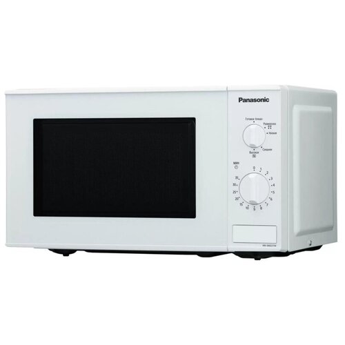 Микроволновая печь Panasonic NN-SM221WZPE, 20 л, 800ВТ, белый микроволновая печь panasonic nn sm332wzpe