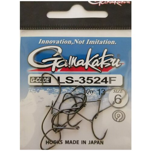 Крючок Gamakatsu Hook LS-3524F №6