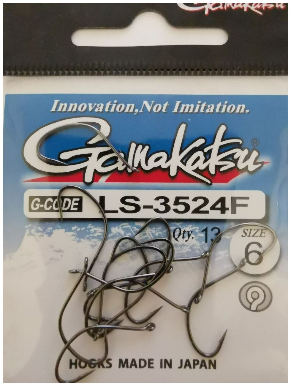 Крючок Gamakatsu Hook LS-3524F №6