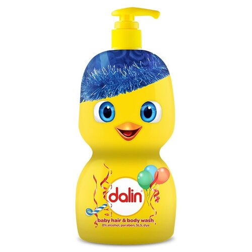 Dalin детский шампунь гель для тела и волос 